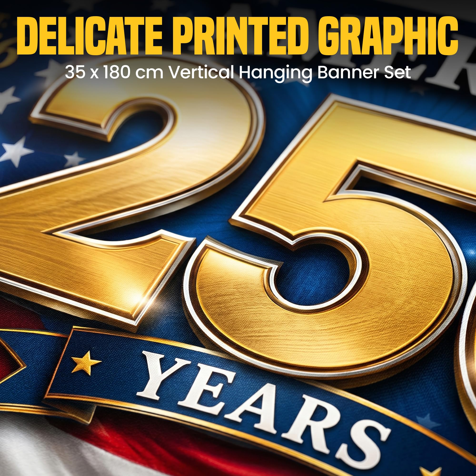 USA 250th Anniversary Garage Door Banner 7x16 Ft – America 1776 2026 Patriotic Bald Eagle Outdoor Large Banner 4th of July, Independence Day, America Home Decor
