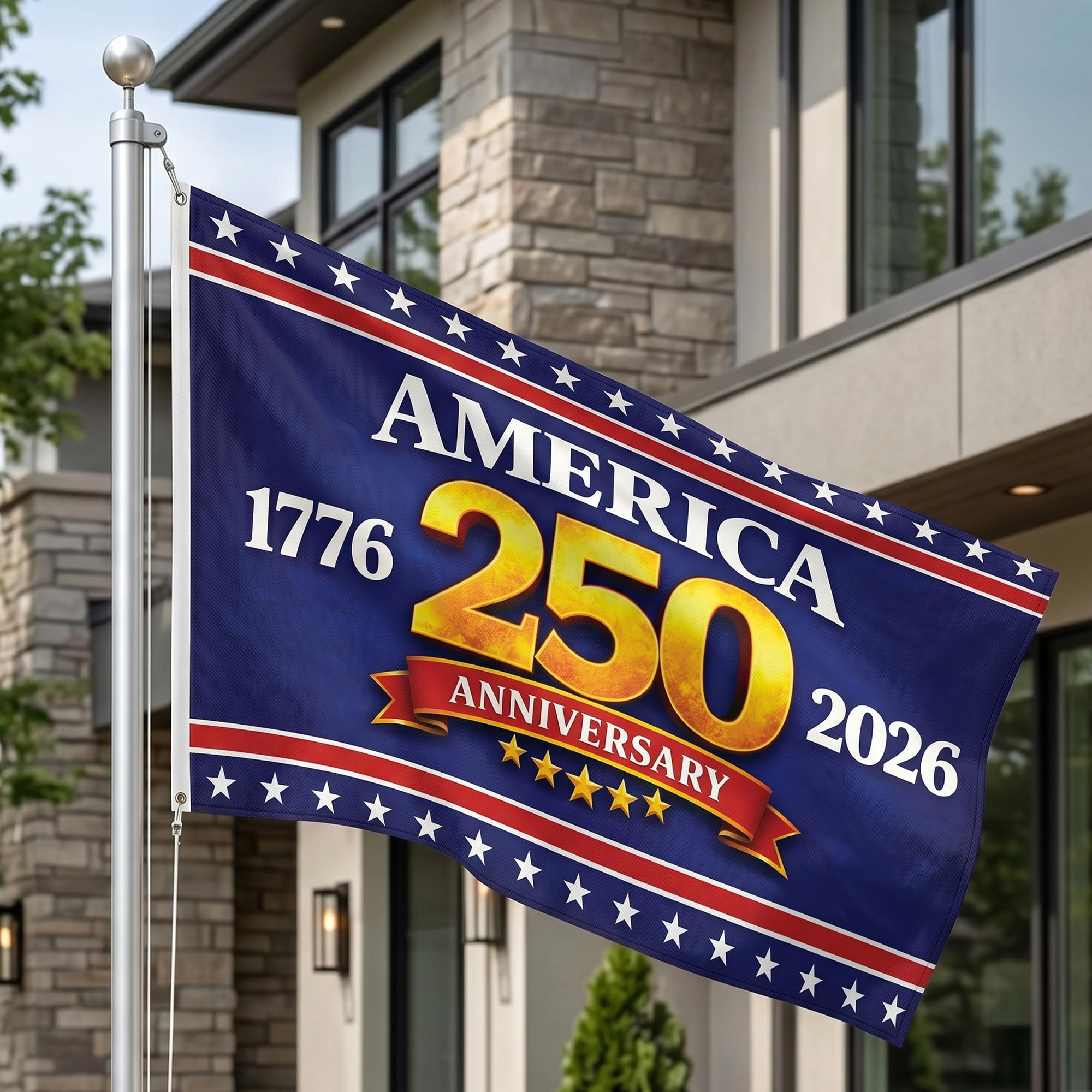 2026 World Cup Welcome Flag 3x5 ft – Double Sided Printed Outdoor Flags with USA, Canada & Mexico Design – Decorative Yard Banner for Soccer Tournament, Lawn, Patio & Sports Fans – Weather Resistant