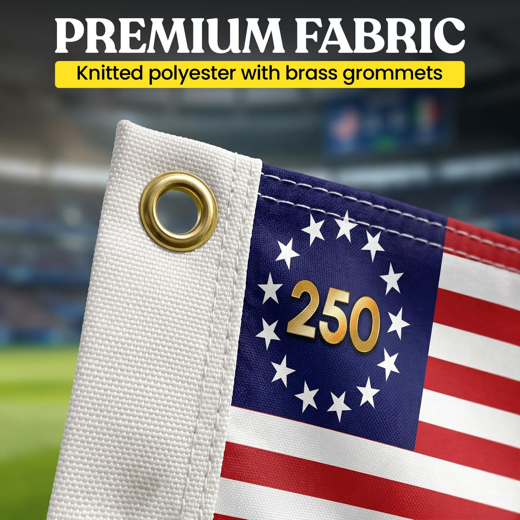 2026 World Cup Welcome Flag 3x5 ft – Double Sided Printed Outdoor Flags with USA, Canada & Mexico Design – Decorative Yard Banner for Soccer Tournament, Lawn, Patio & Sports Fans – Weather Resistant