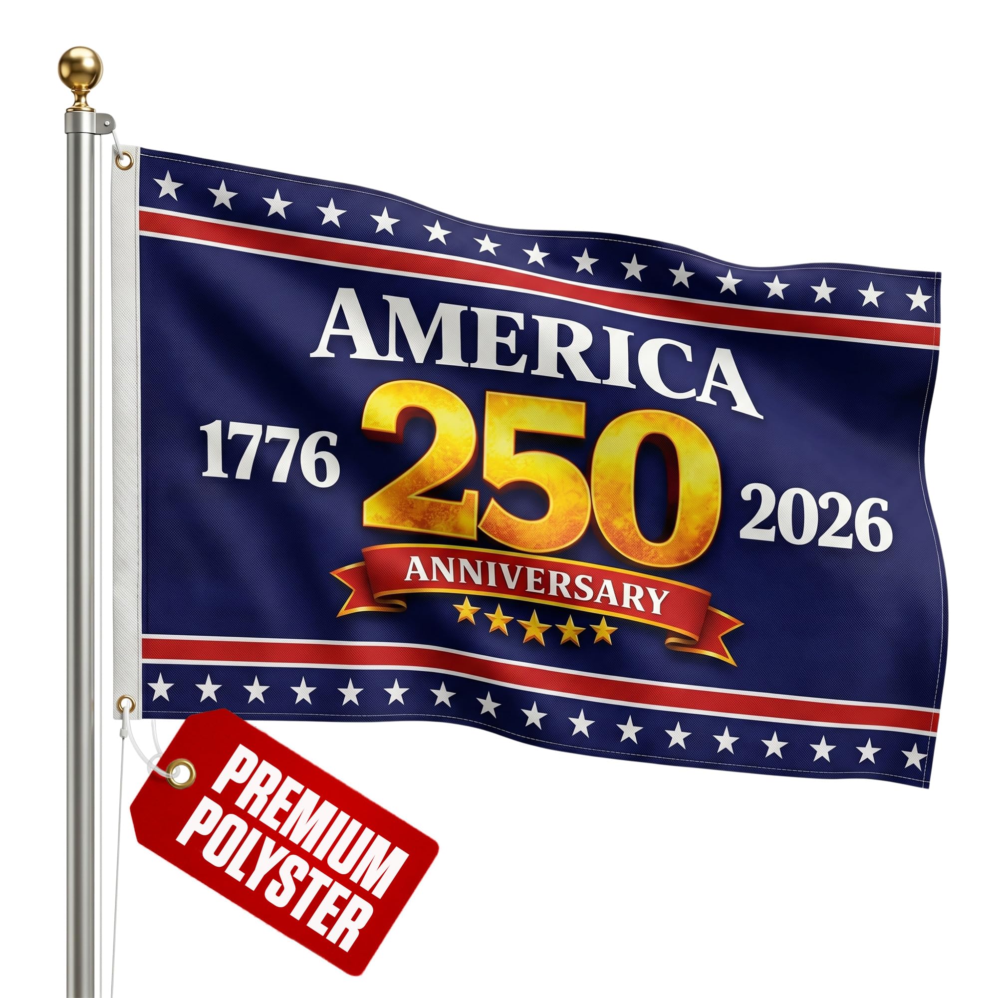 2026 World Cup Welcome Flag 3x5 ft – Double Sided Printed Outdoor Flags with USA, Canada & Mexico Design – Decorative Yard Banner for Soccer Tournament, Lawn, Patio & Sports Fans – Weather Resistant