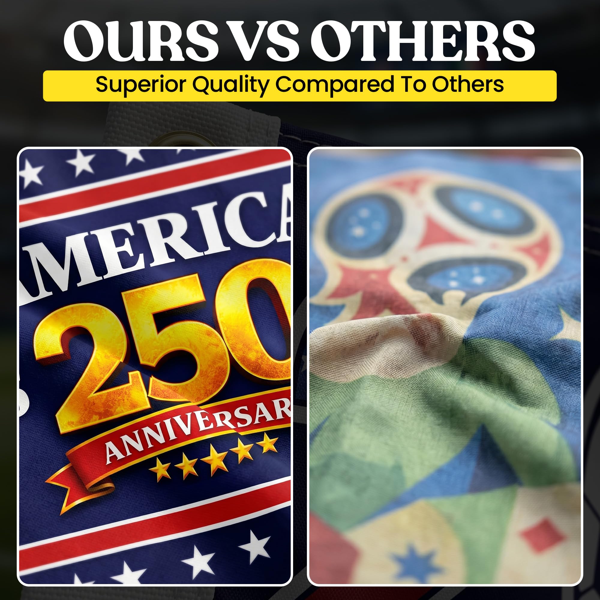 2026 World Cup Welcome Flag 3x5 ft – Double Sided Printed Outdoor Flags with USA, Canada & Mexico Design – Decorative Yard Banner for Soccer Tournament, Lawn, Patio & Sports Fans – Weather Resistant